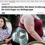 Gefährliches Bauchfett Focus Interview Ernährungsberaterin Kikisch